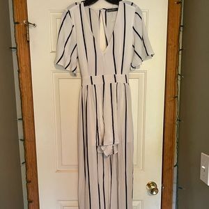 Pin stripe Romper/dress